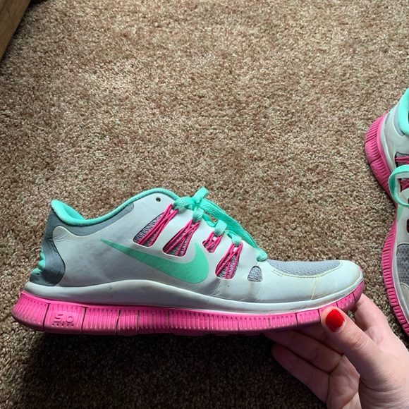 Nike Womens Nike Free 5.0 Size 8 - Picture 5 of 15